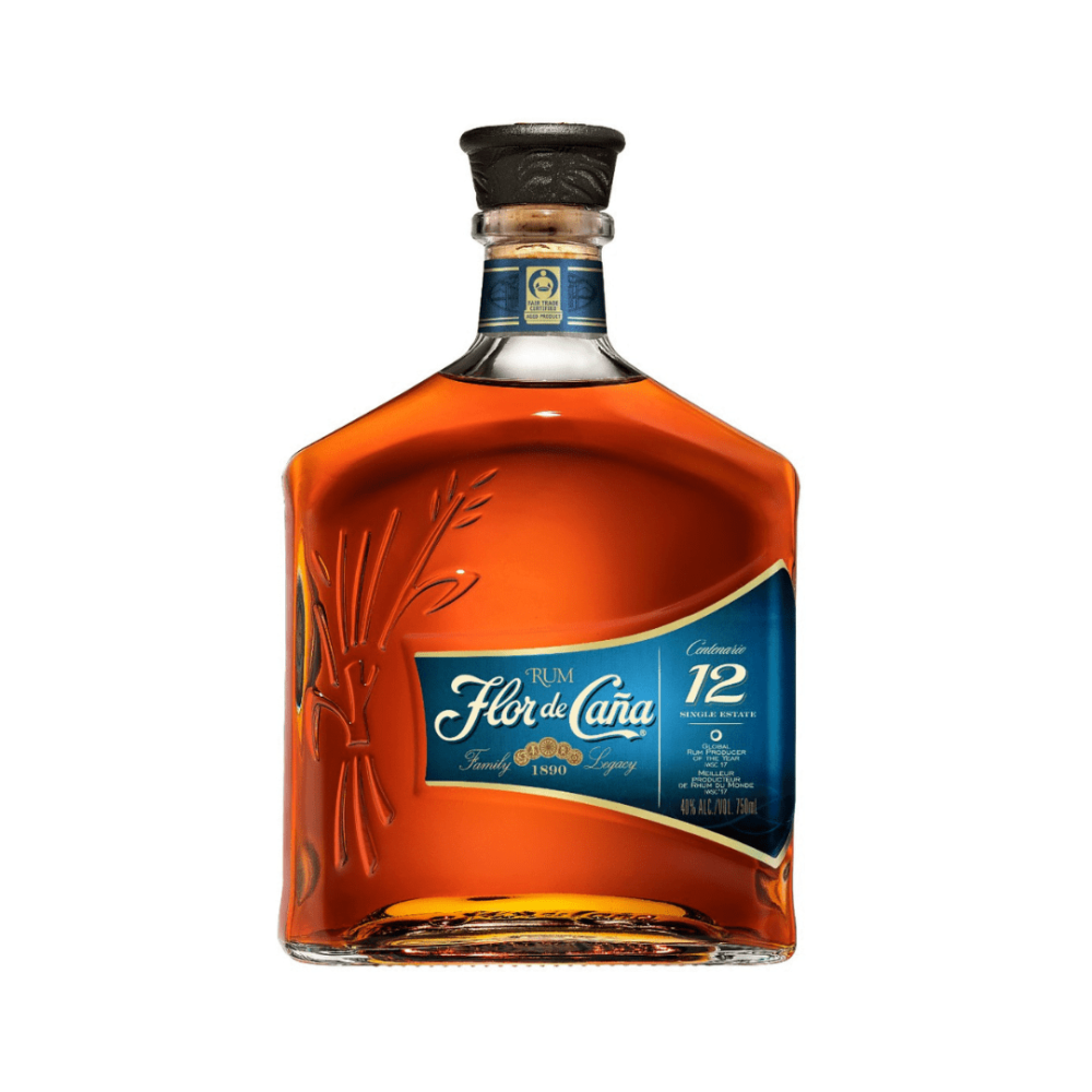 Ron flor de Cana Nicaraguan rum 12 Centenario