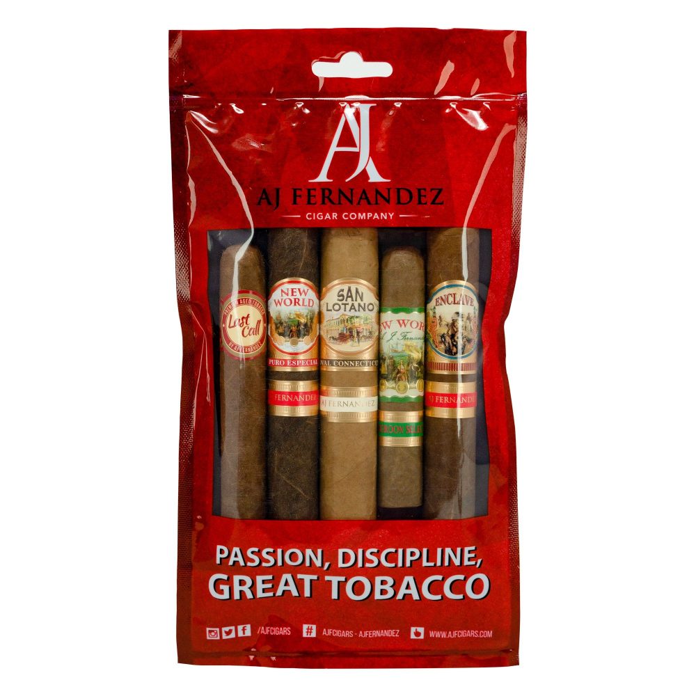 A.J Premium Sampler Pack of 5