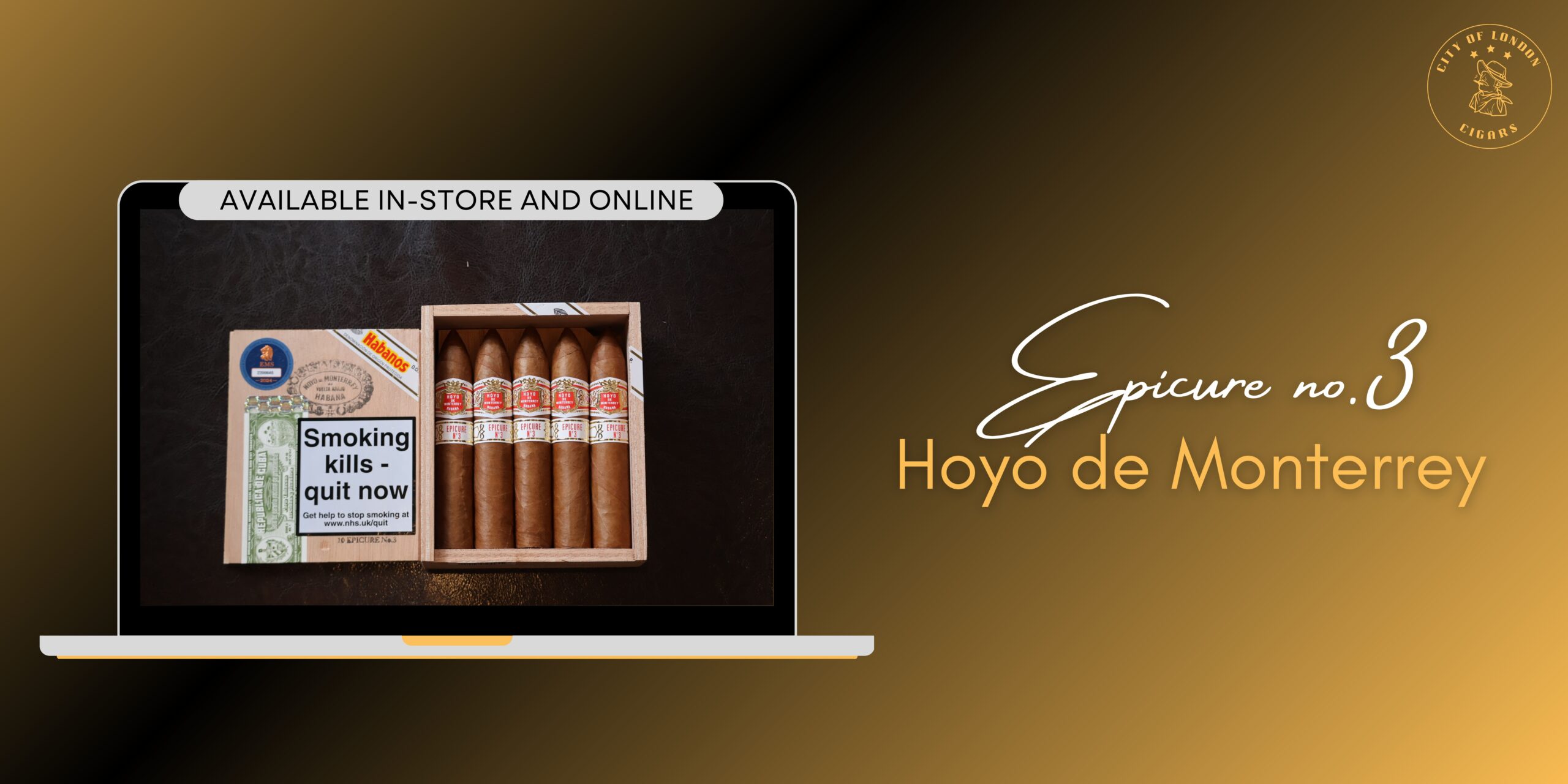 Hoyo de Monterrey's Epicure No.3