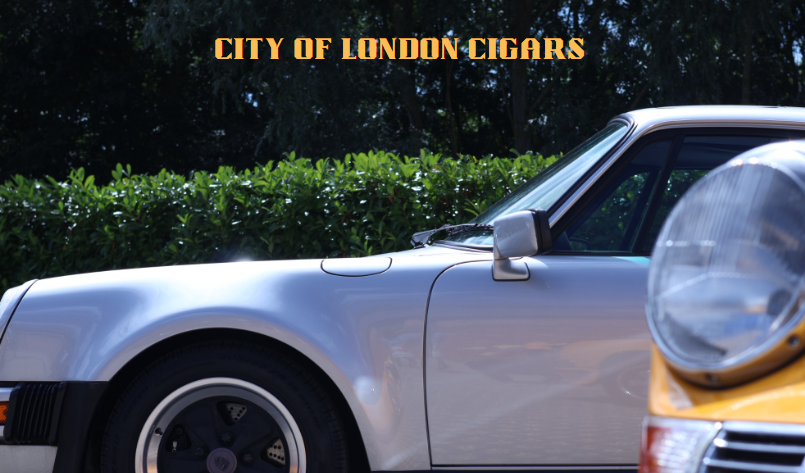 city of london cigars at porsche event