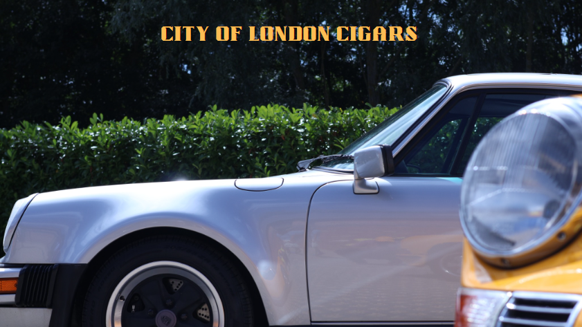 city of london cigars at porsche event